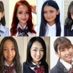 【個性的でかわいいｗ】「日本一可愛い高校一年生」候補の７名が決定！！