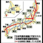 将来、日本で整備される予定の新幹線網すごすぎワロタｗｗｗｗｗ