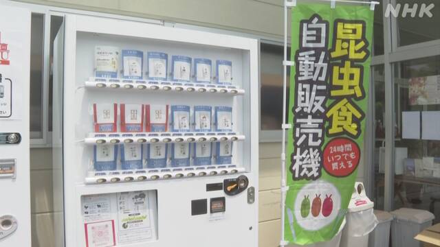 虫を食べる文化がある長野県・高森町に「昆虫食の自販機」が登場　売り切れになるほどの大人気に